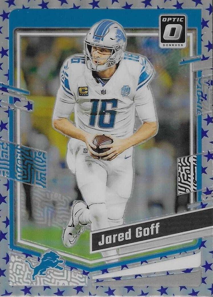 2023 Donruss Optic Football Stars Jared Goff #62