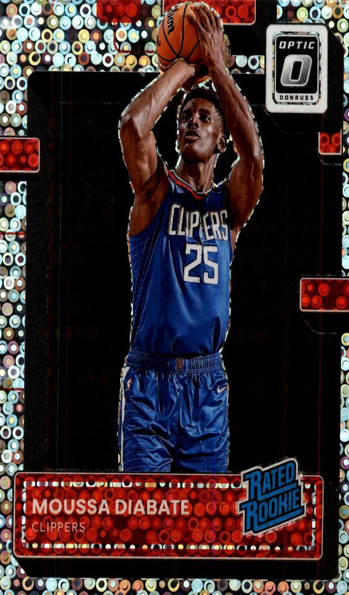 2022 Donruss Optic Basketball Fast Break Holo Moussa Diabate #247