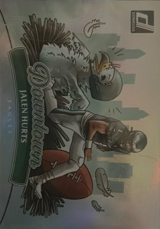 2025 Panini Donruss Football Jalen Hurts #3 PSA 9