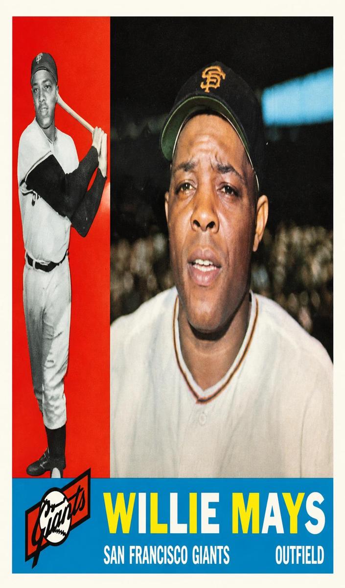 1997 Topps Baseball Willie Mays #12