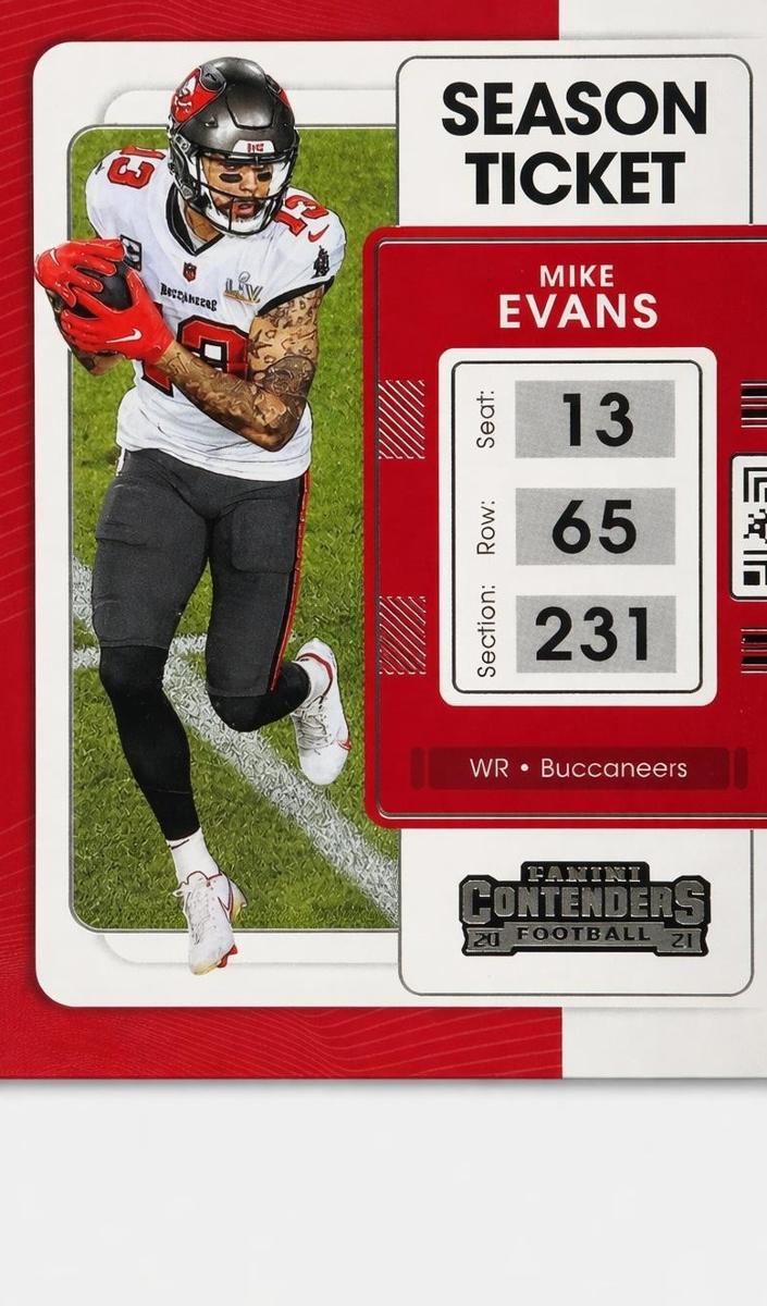 2021 Panini Contenders Football Base Mike Evans #92