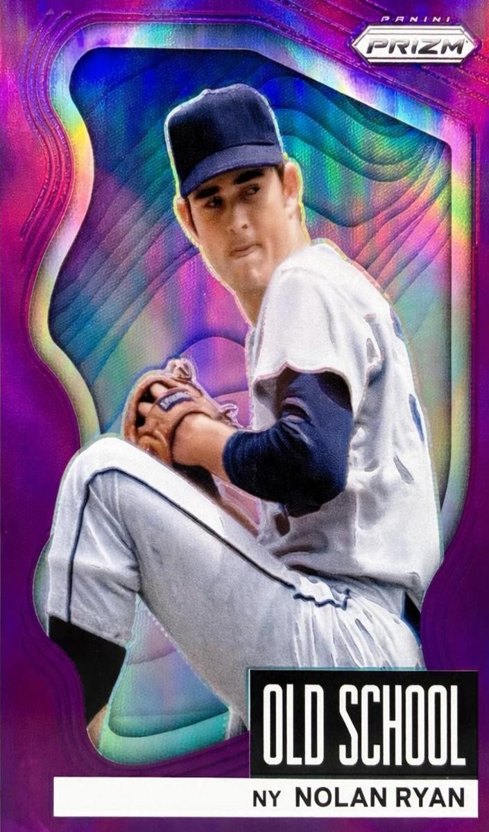 2022 Panini Prizm Baseball Purple Prizm Nolan Ryan #OS-1
