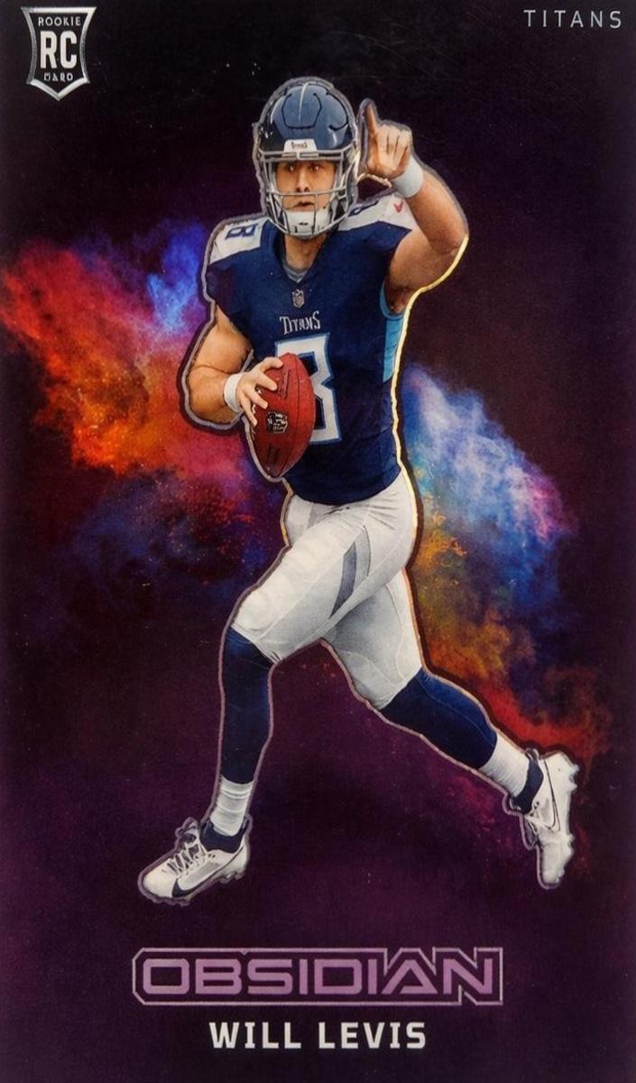 2023 Panini Obsidian Football Will Levis #18 PSA 9