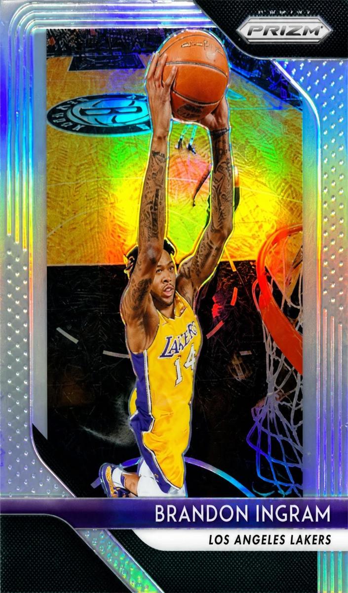 2018 Panini Prizm Basketball Prizms Silver Brandon Ingram #26 PSA 9