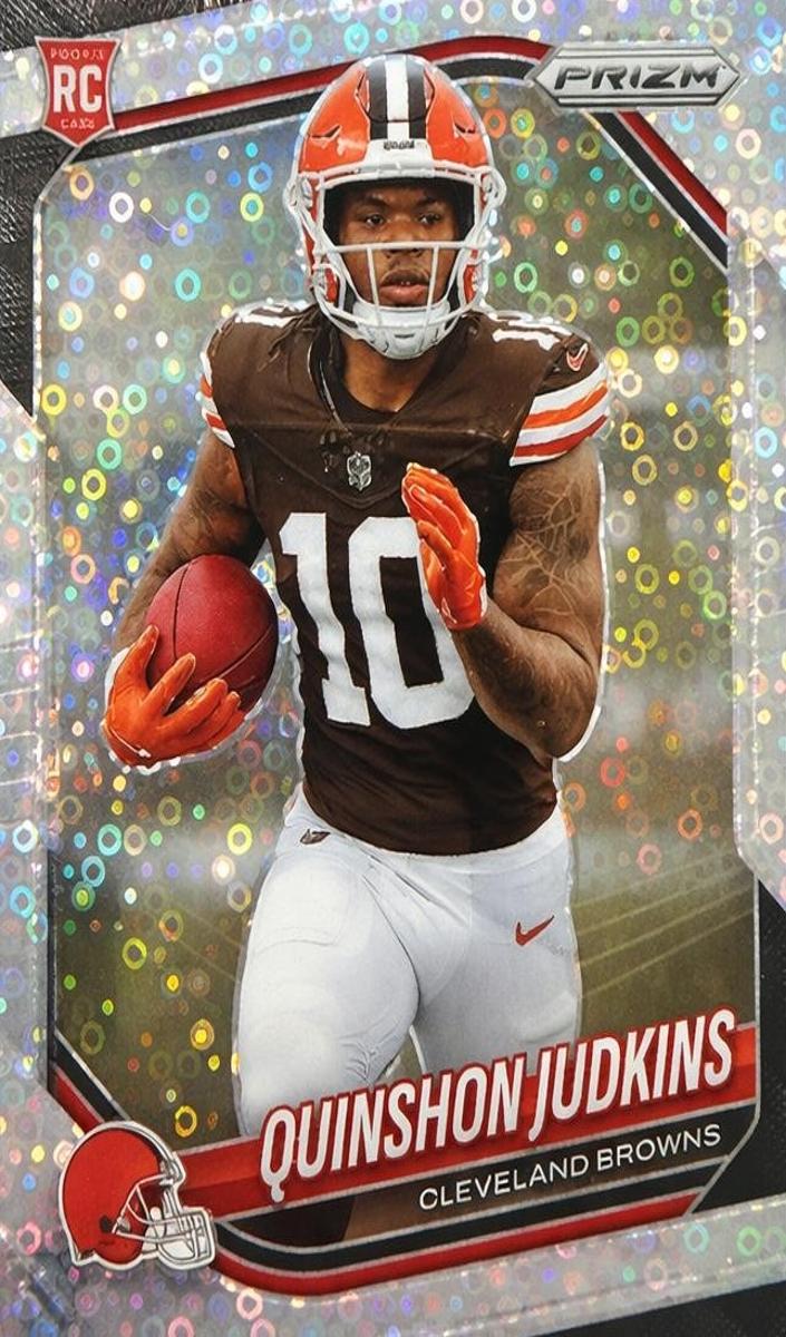 2025 Panini Prizm Football No Huddle Quinshon Judkins #407