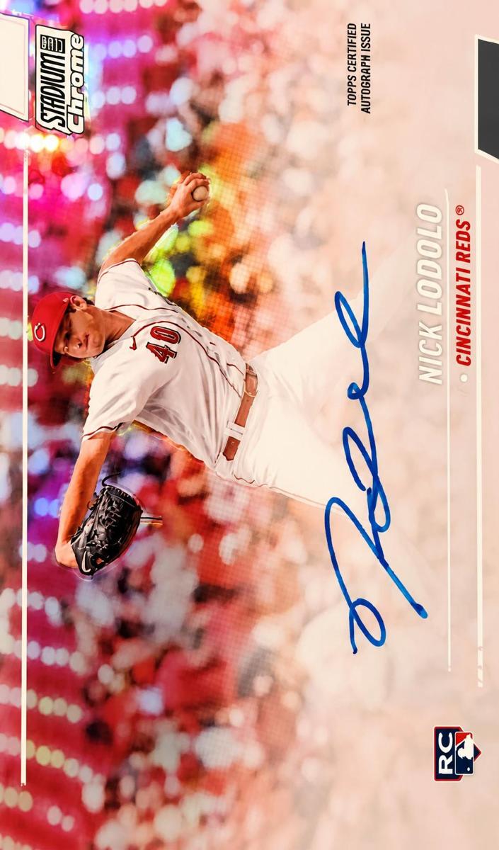 2022 Topps Stadium Club Chrome Baseball Nick Lodolo #SCCUA-NL