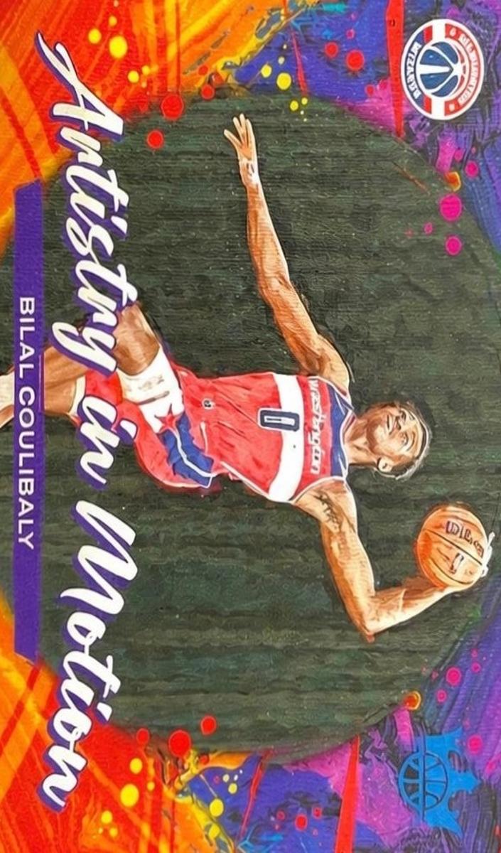 2023 Panini Court Kings Basketball Amethyst Bilal Coulibaly #24