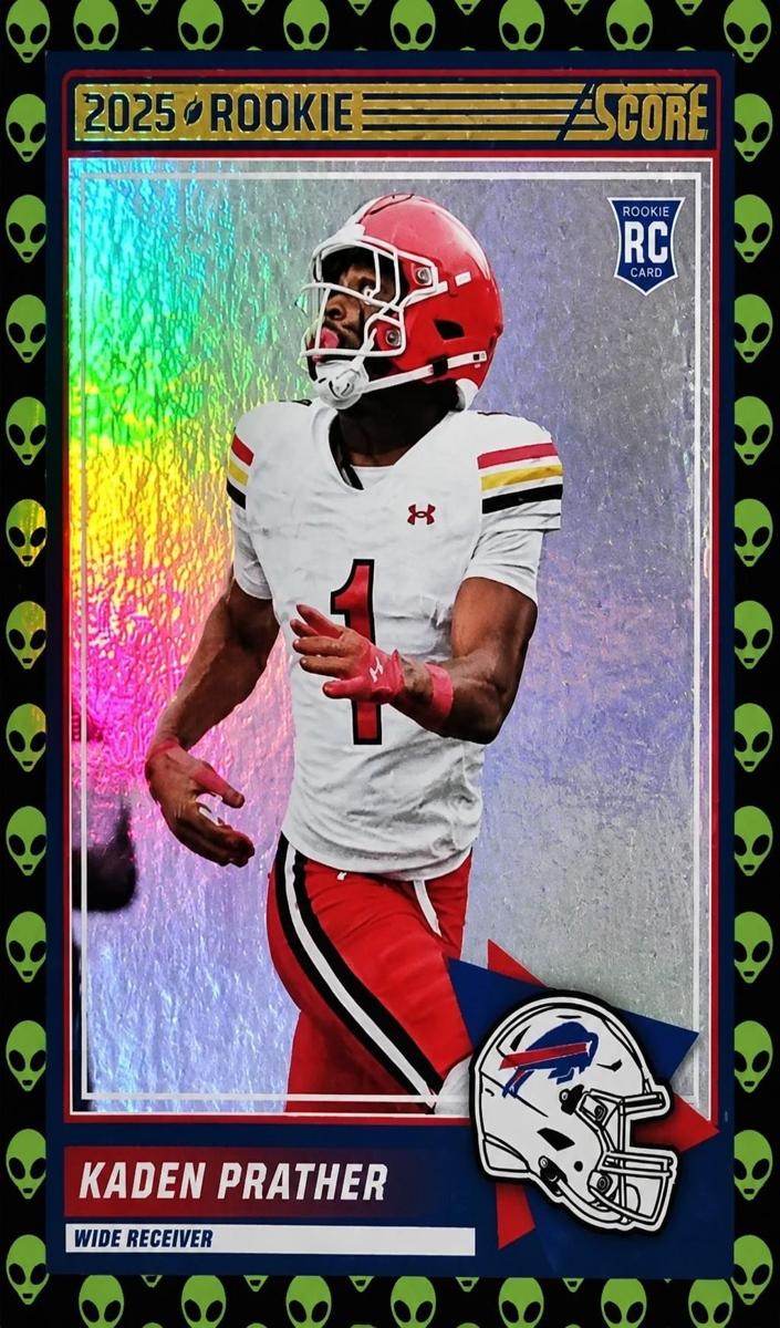2025 Panini Score Football Extraterrestrial Kaden Prather #19