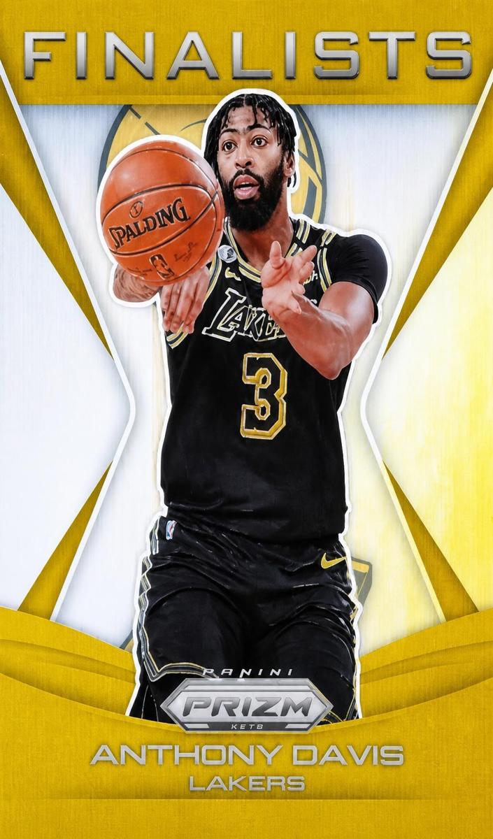 2024 Panini Prizm Deca Basketball Gold Anthony Davis #6