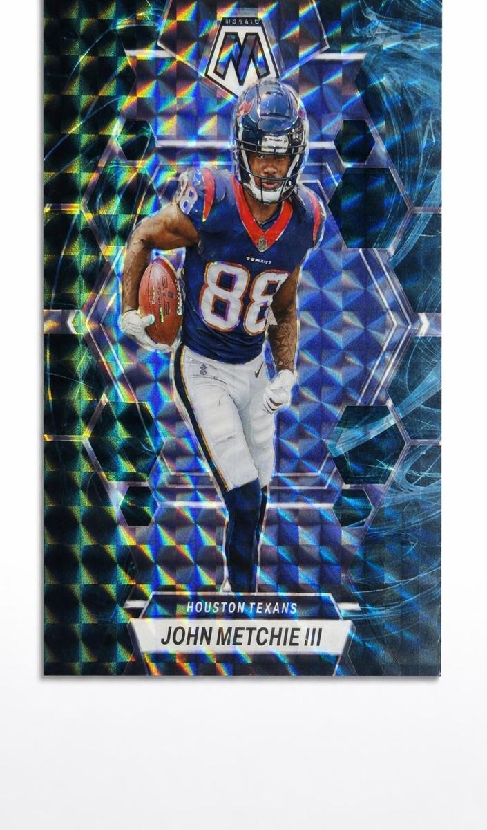 2022 Panini Mosaic Football Genesis John Metchie III #317 PSA 10
