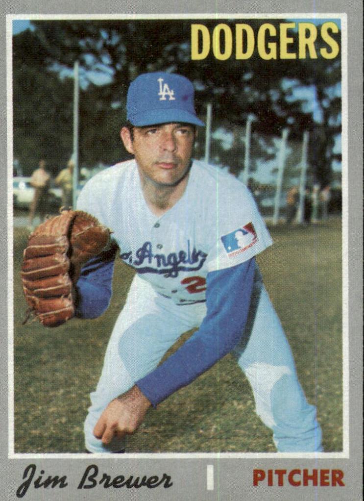 1970 Topps Baseball Jim Brewer #571