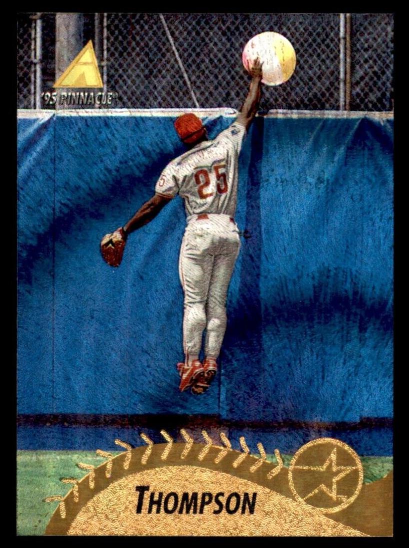 1995 Pinnacle Baseball Museum Collection Milt Thompson #83