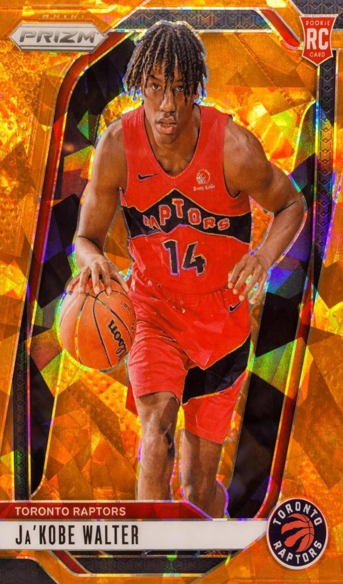 2024 Panini Prizm Basketball Orange Ice Ja'Kobe Walter #223 PSA 10