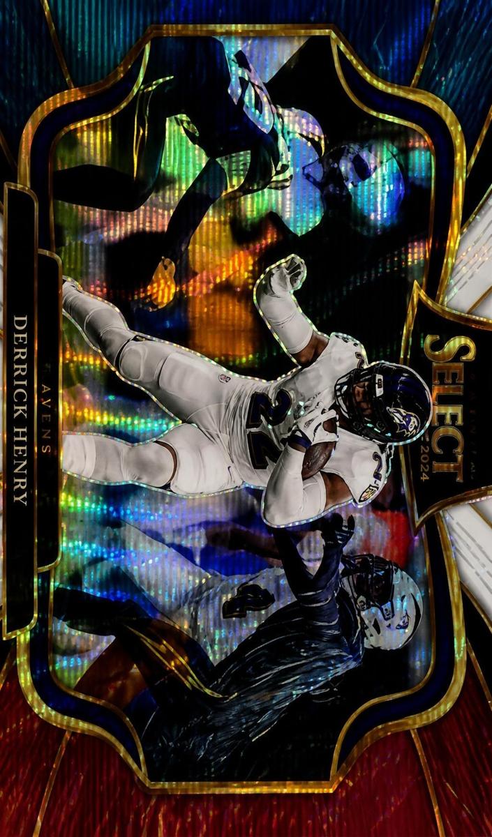 2025 Panini Select Football Tri-Color Derrick Henry #460