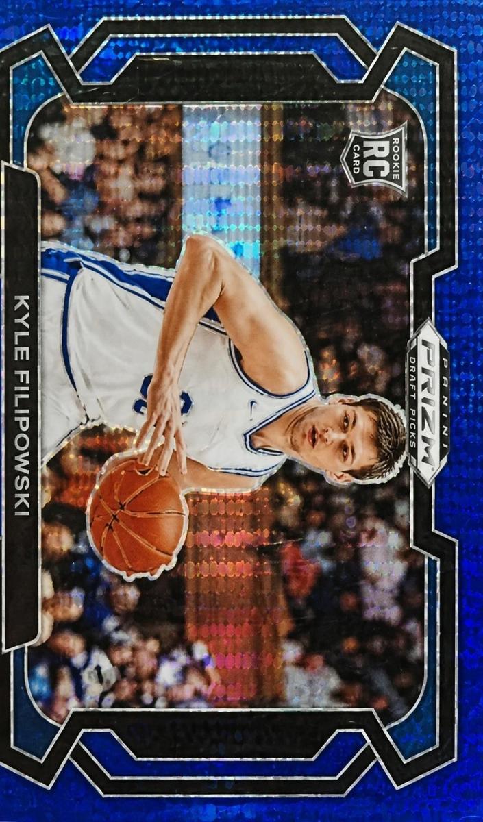 2024 Panini Prizm Draft Picks Basketball Blue Pulsar Kyle Filipowski #28