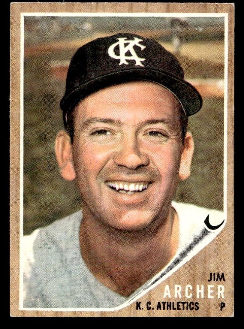 1962 Topps Baseball Jim Archer #433 PSA 7.5