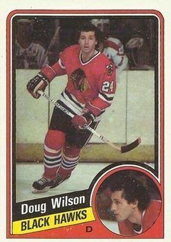1984 Topps Hockey Doug Wilson #37