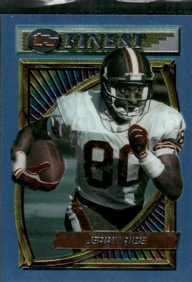 1994 Topps Finest Football Jerry Rice #12