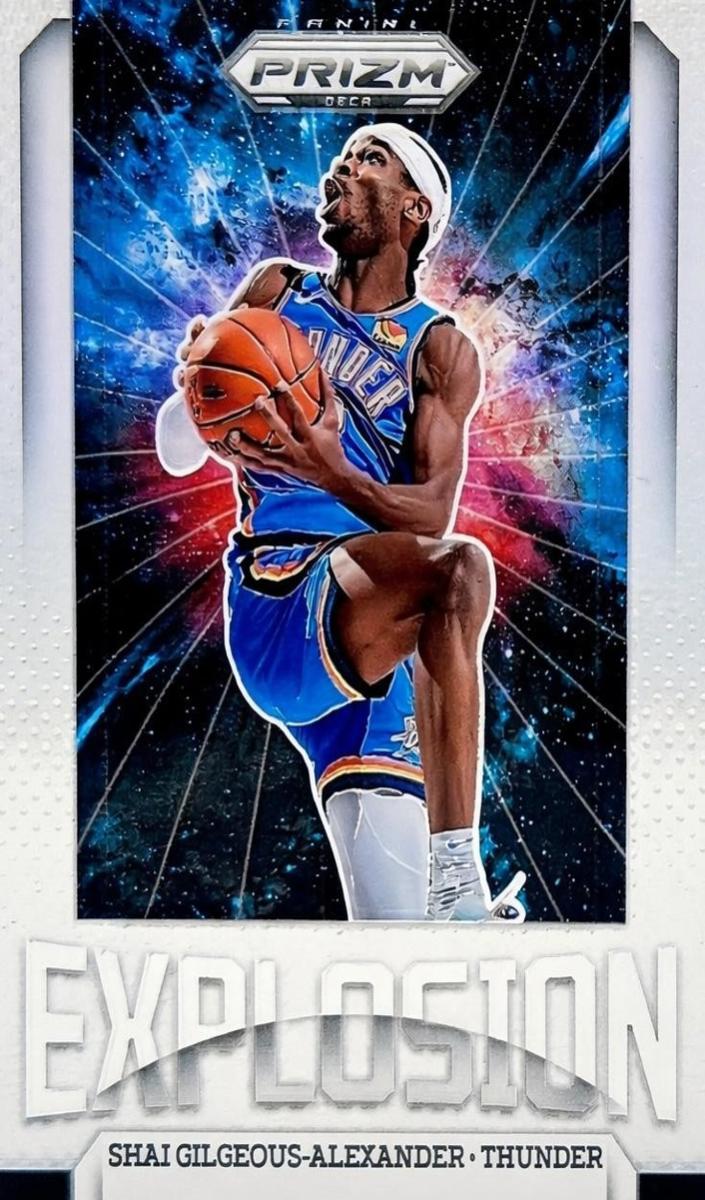 2024 Panini Prizm Deca Basketball Silver Shai Gilgeous-Alexander #6