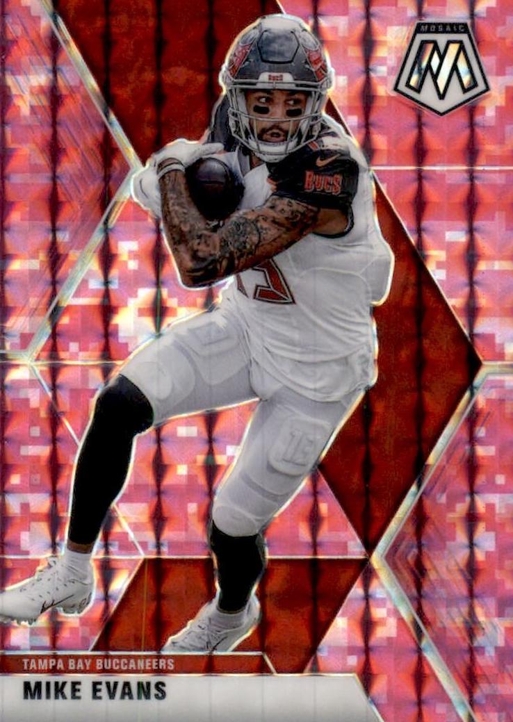2020 Panini Mosaic Football Camo Pink Mike Evans #193