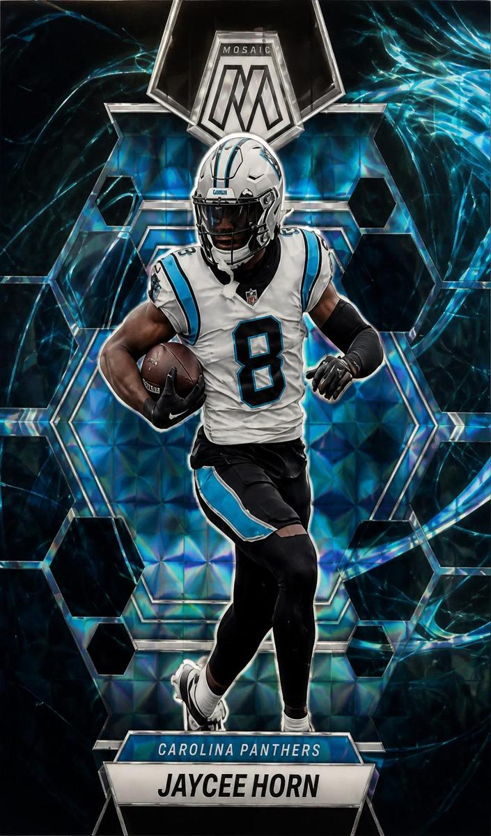 2023 Panini Mosaic Football Jaycee Horn #32