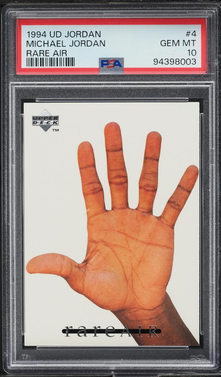 1994 Upper Deck Basketball Michael Jordan #4 PSA 10
