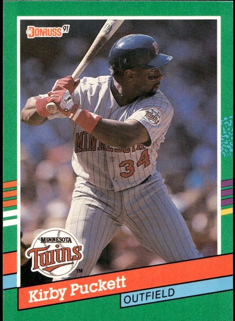 1991 Donruss Baseball Kirby Puckett #490 PSA 10