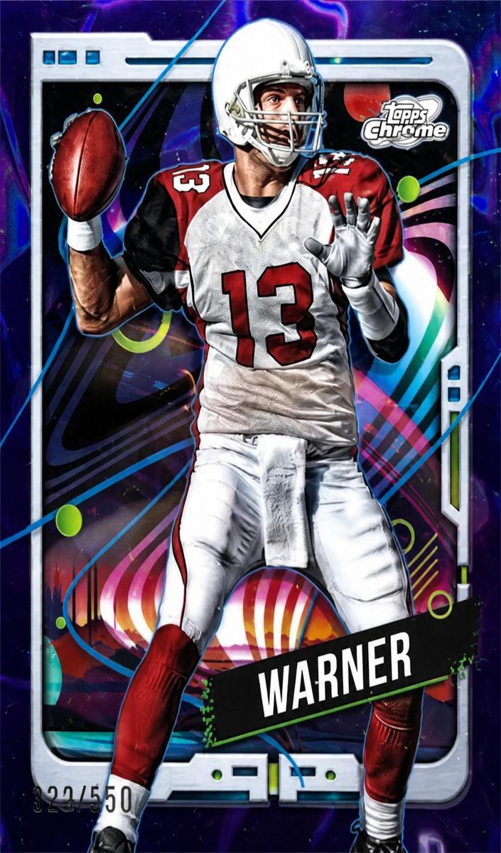 2023 Topps Composite Football Refractor Kurt Warner #256