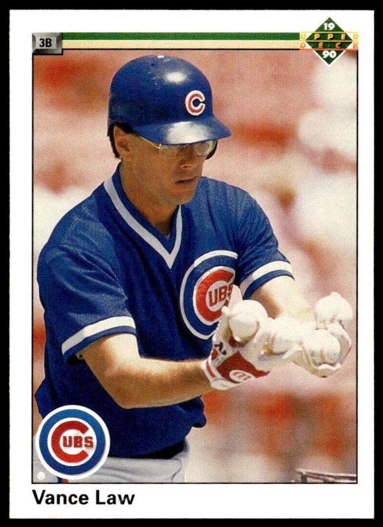 1990 Upper Deck Baseball Vance Law #380