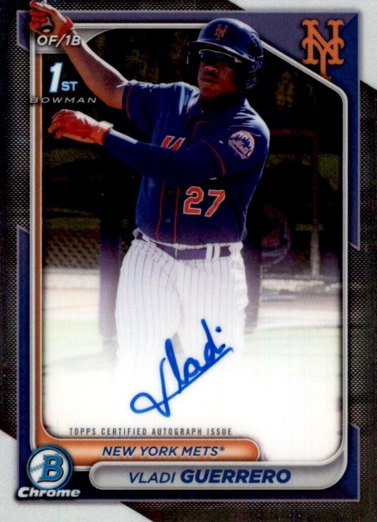 2024 Bowman Chrome Baseball Vladi Guerrero #CPA-VG PSA 9