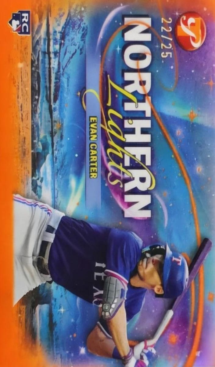 2024 Topps Pristine Baseball Orange Refractor Evan Carter #NL-3 SGC 9.5