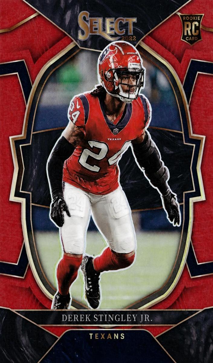 2022 Panini Select Football Red Prizm Derek Stingley Jr. #48 PSA 9