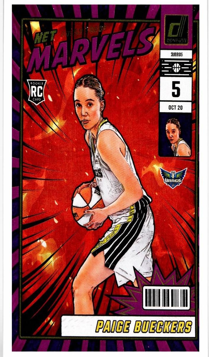2025 Panini Donruss WNBA Basketball Press Proof Purple Paige Bueckers #23