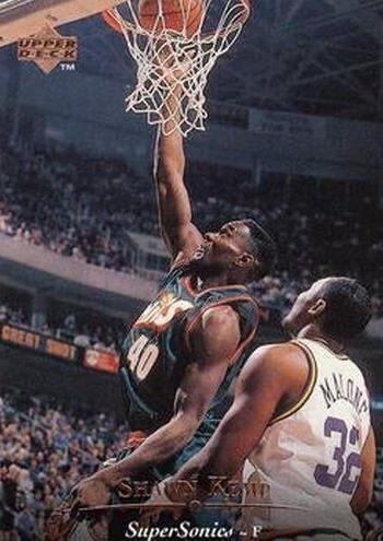 1995 Upper Deck Basketball Shawn Kemp #222