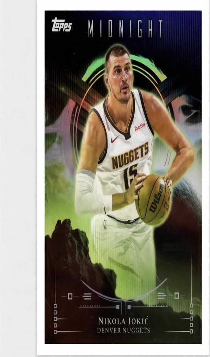 2025 Topps Midnight Basketball Nikola Jokic #NV-17