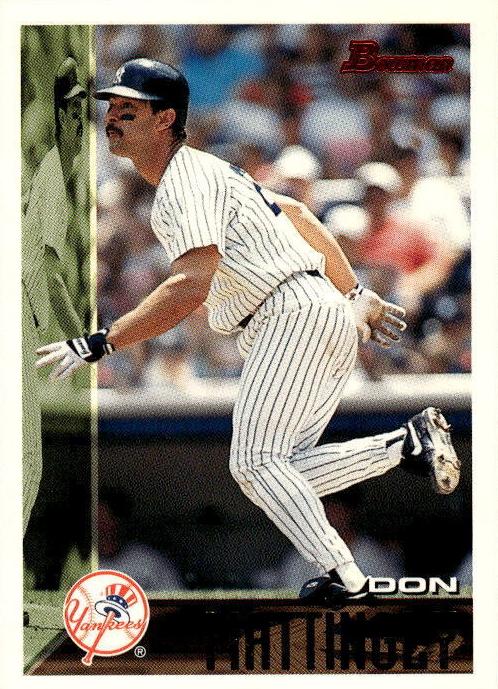 1995 Bowman Baseball Don Mattingly #282