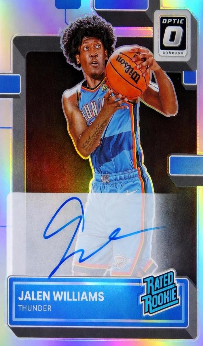 2022 Donruss Optic Basketball Holo Jalen Williams #235