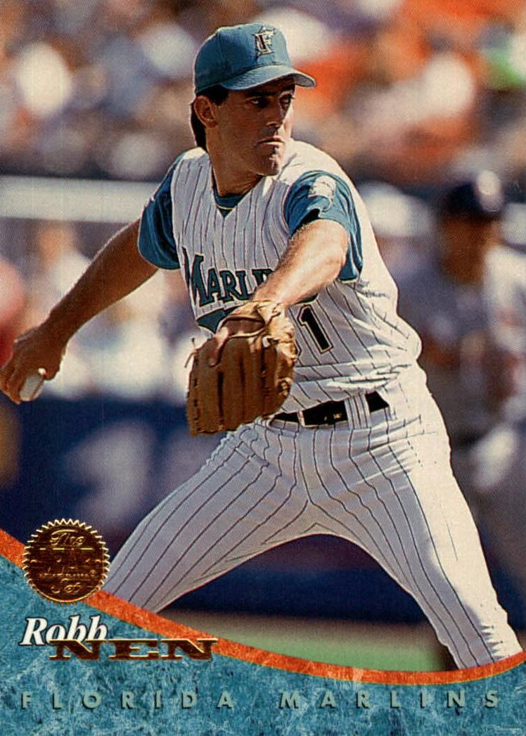 1994 Leaf Baseball Robb Nen #212
