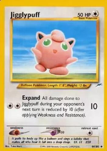 2002 Pokemon Neo Destiny Jigglypuff #44 PSA 9