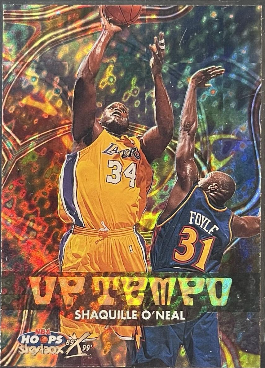 1999 Hoops Decade X Basketball Parallel Shaquille O'Neal #3UT