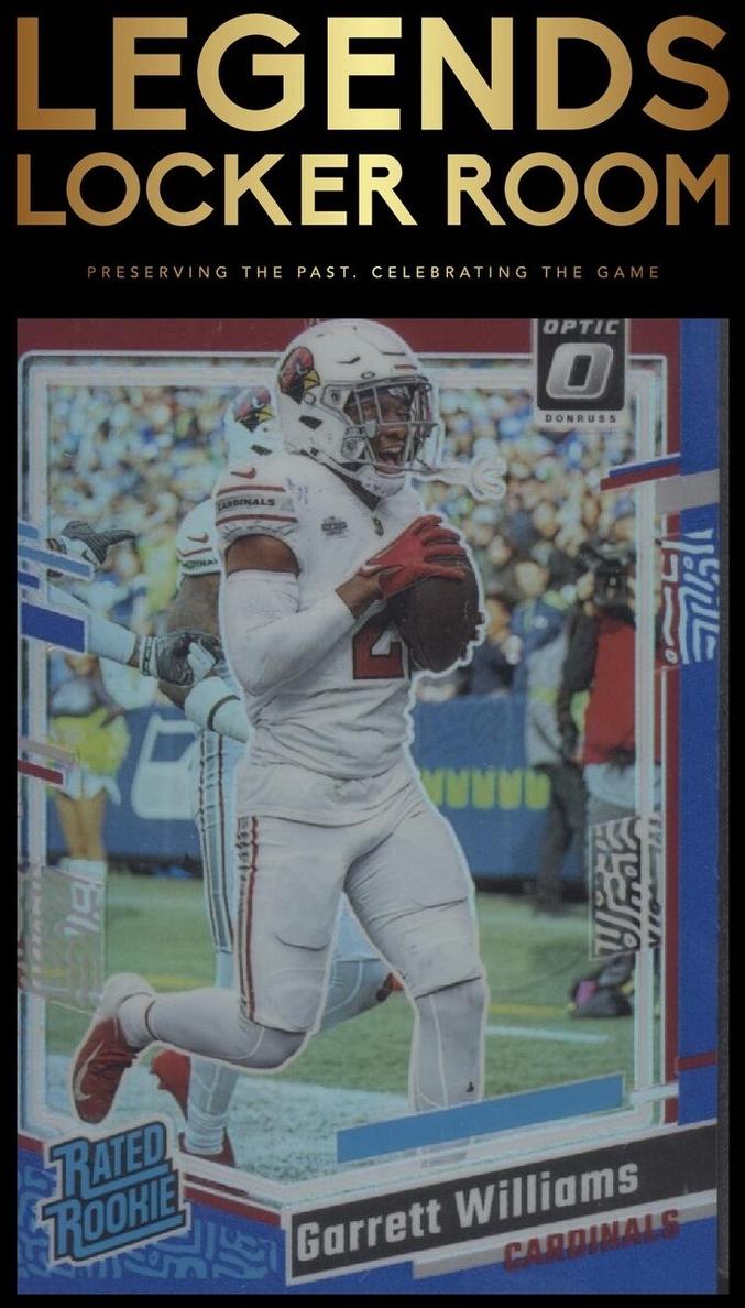2023 Donruss Optic Football Blue Garrett Williams #203