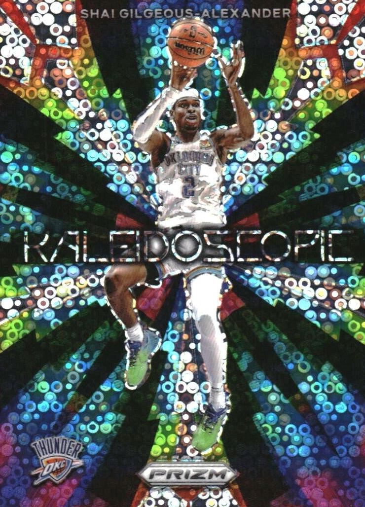 2023 Panini Prizm Basketball Fast Break Shai Gilgeous-Alexander #13 PSA 10