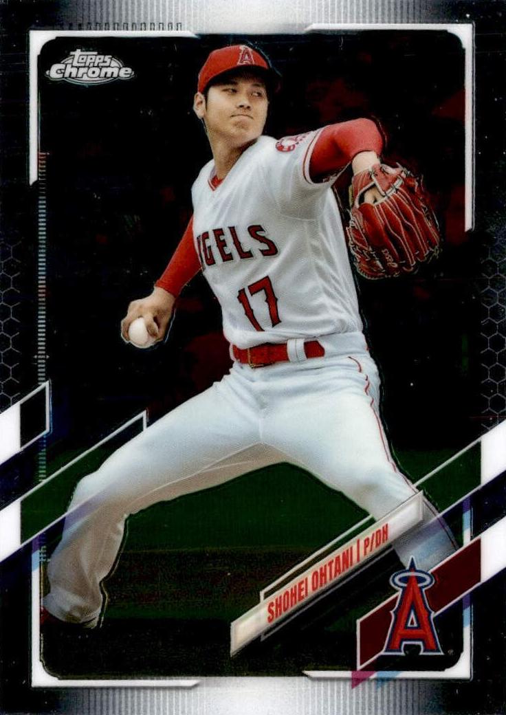 2021 Topps Chrome Baseball Shohei Ohtani #159 RAW Ungraded