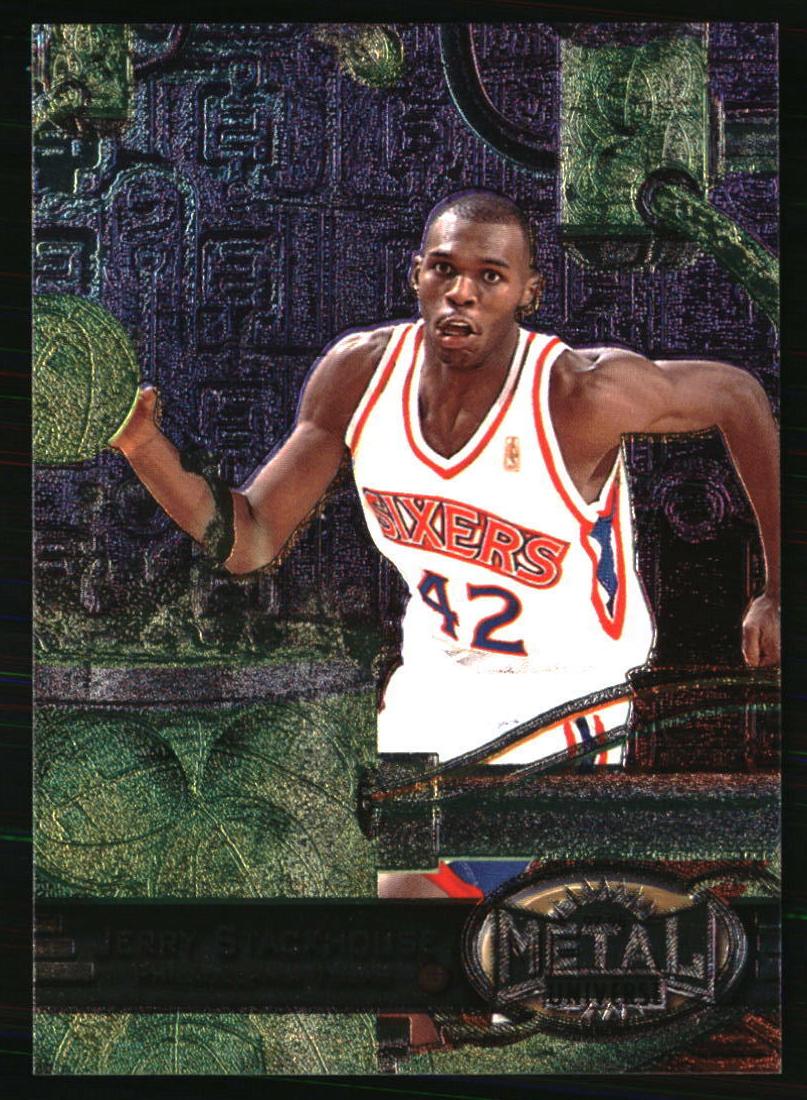 1997 Metal Universe Basketball Jerry Stackhouse #95 PSA 9