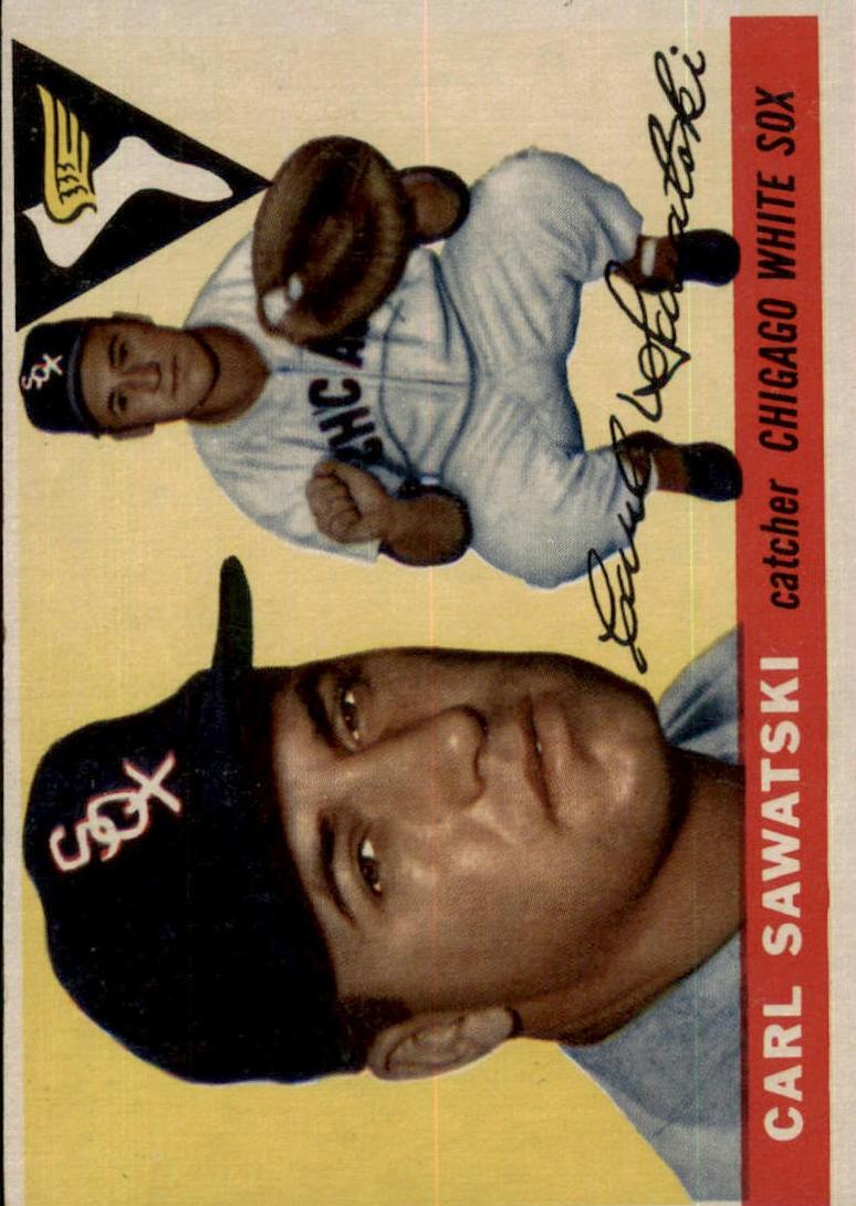 1955 Topps Baseball Carl Sawatski #122 PSA 7