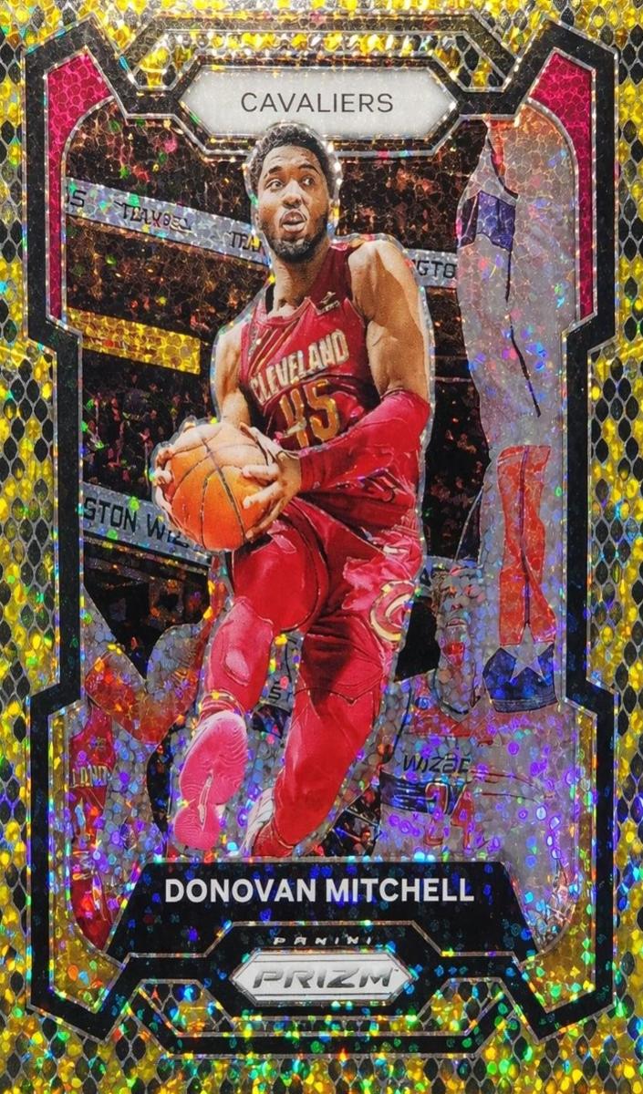 2023 Panini Prizm Basketball King Snake Donovan Mitchell #43