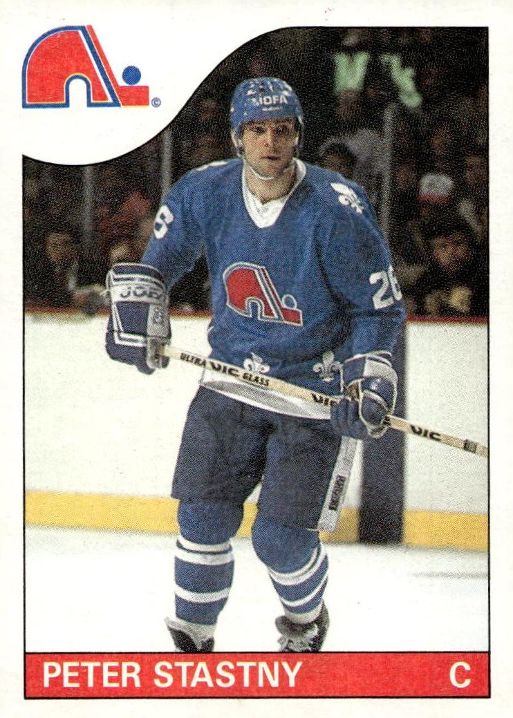 1985 Topps Hockey Peter Stastny #31