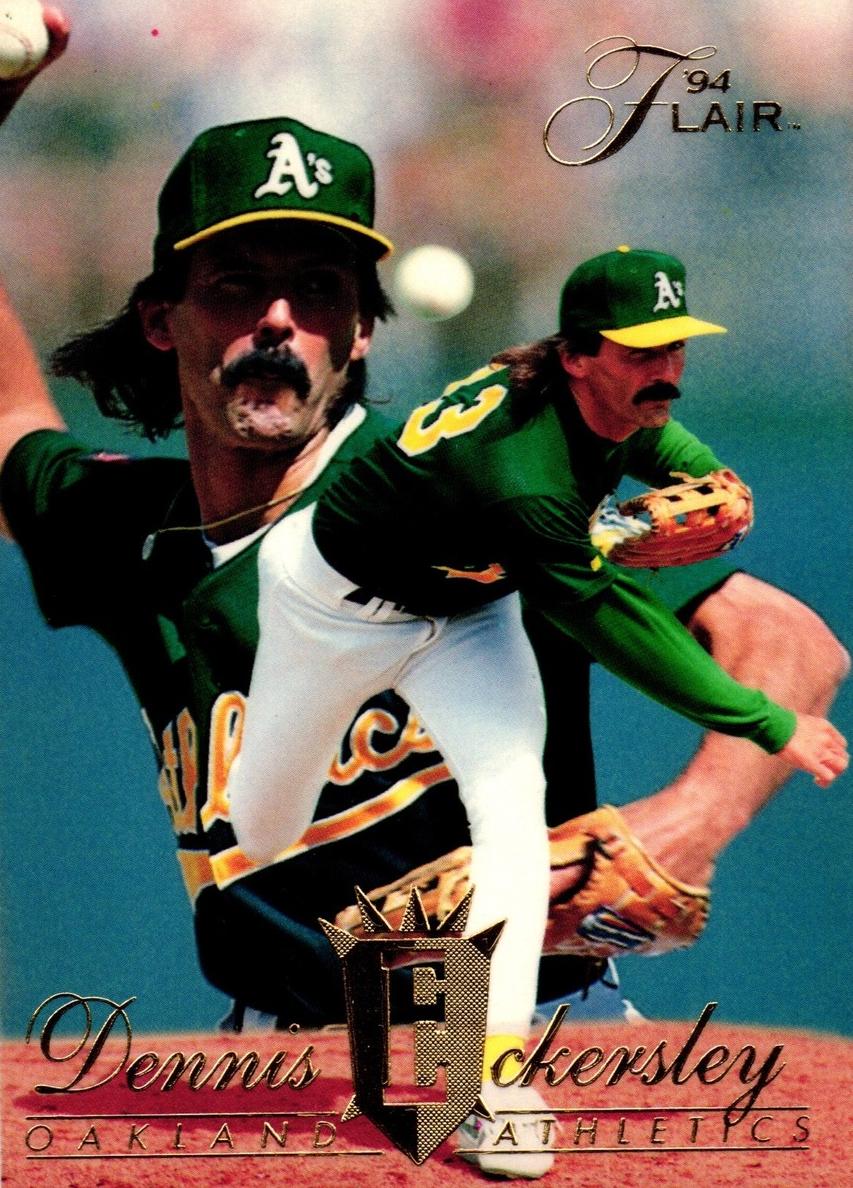 1994 Flair Baseball Dennis Eckersley #91 PSA 10