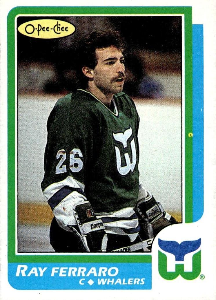 1986 O-Pee-Chee Hockey Ray Ferraro #160