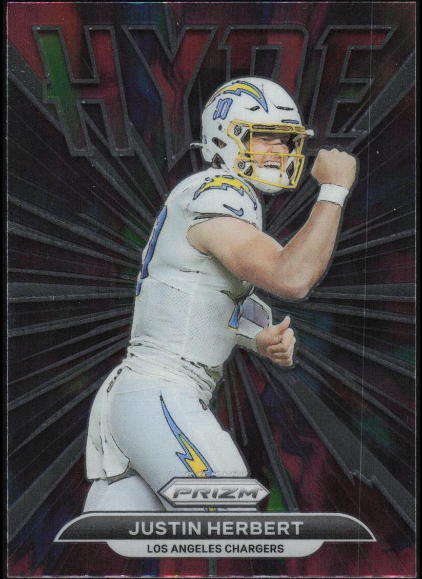 2021 Panini Prizm Football Justin Herbert #H-1 PSA 10
